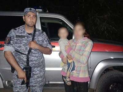 Астраханские росгвардейцы нашли и вернули родителям потерявшегося малыша