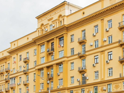 В Москве отремонтируют 60 советских домов в стиле неоклассики