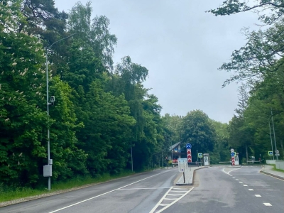 У въезда на «Куршскую косу» установили камеру фиксации нарушений ПДД