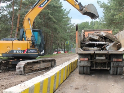 В Ленобласти дорожники продолжают капремонт моста через Липовскую протоку
