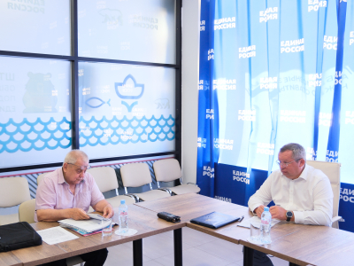 Игорь Мартынов провел прием граждан в Штабе общественной поддержки