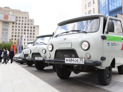 На Вологодчину прибыли 25 новых автомобилей скорой помощи