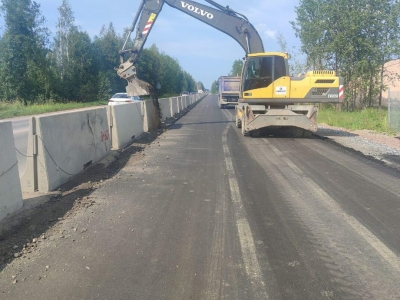 В Ленобласти от Нового Девяткино в сторону Кузьмоловского ограничат движение