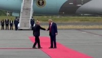 Путин и Трамп вместе отправились к месту переговоров в Анкоридже - Фото