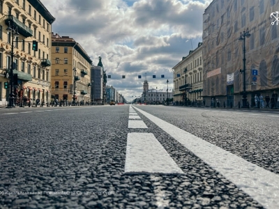 В Санкт-Петербурге завершили комплексный ремонт Невского проспекта