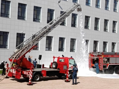 Пожарные учения с участием 680 человек прошли в ставропольской школе