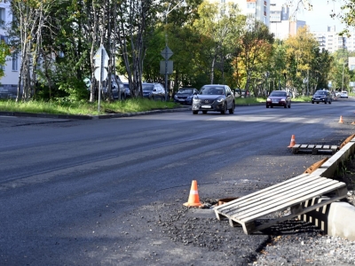 В Североморске завершается дорожная кампания в рамках программы реновации ЗАТО