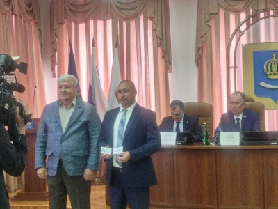 В Астрахани прошло первое заседание Гордумы нового созыва