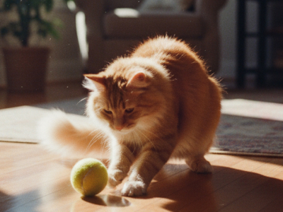 Москвичка подарила дом двум взрослым котам из муниципального приюта