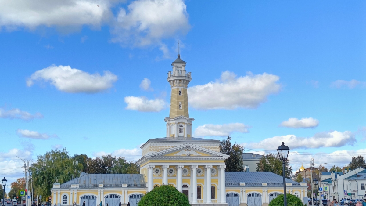 пожарная каланча, Кострома, Костромская область, сковородка Костромы,