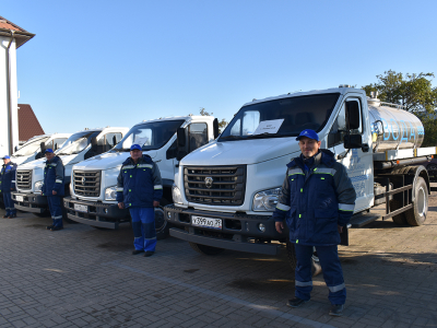 «<strong>Водоканал» Калининградской области пополнил парк спецтехники</strong>