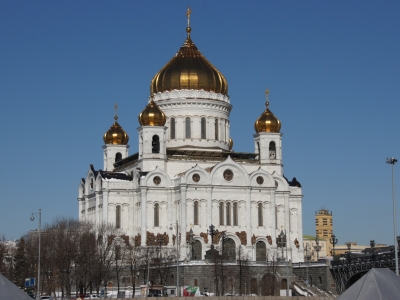 В храме Христа Спасителя в Москве отреставрируют главный купол