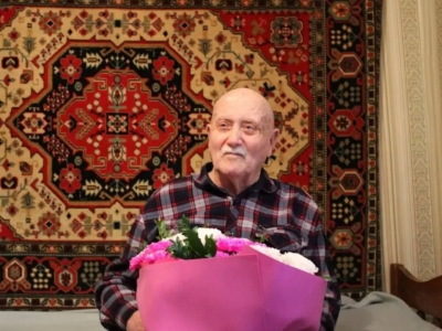 В Астраханской области ветеран ВОВ отметил столетний юбилей