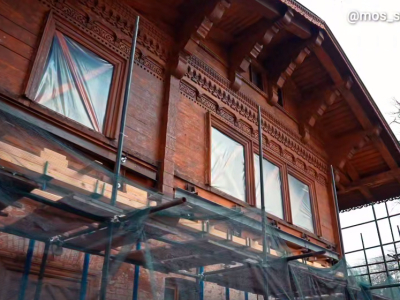 В усадьбе «Кусково» завершили реставрацию Швейцарского домика