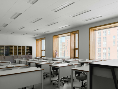 Новая школа-суперкомплекс на 1100 учеников готовится к открытию в Ярославле