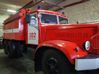 В уральской пожарной части нашли работающий КрАЗ 1966 года выпуска