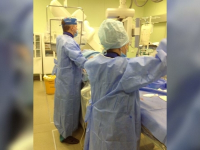 В Мариинской больнице Петербурга впервые закрыли ушко предсердия без осложнений