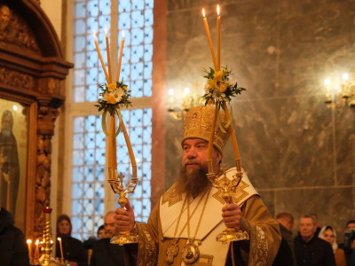 Игорь Мартынов поздравил митрополита Астраханского и Камызякского Никона с тезоименитством