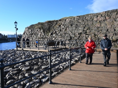 В Выборге в День народного единства открыли участок Петровской набережной