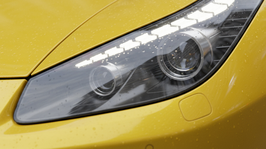 фара автомобиля Ferrari, феррари
