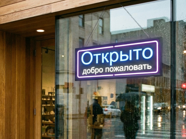 С марта 2026 года вывески в РФ обязаны перевести на русский язык - Фото