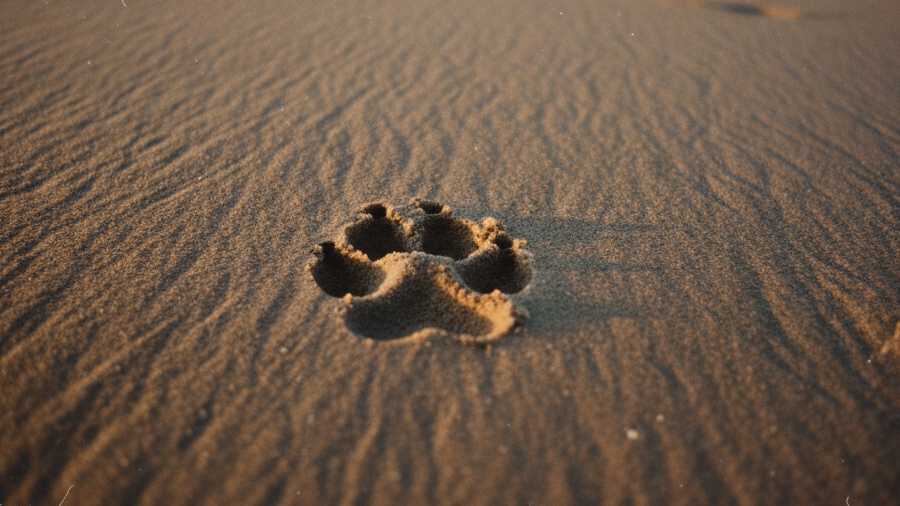 след собаки, собака, пес, щенок