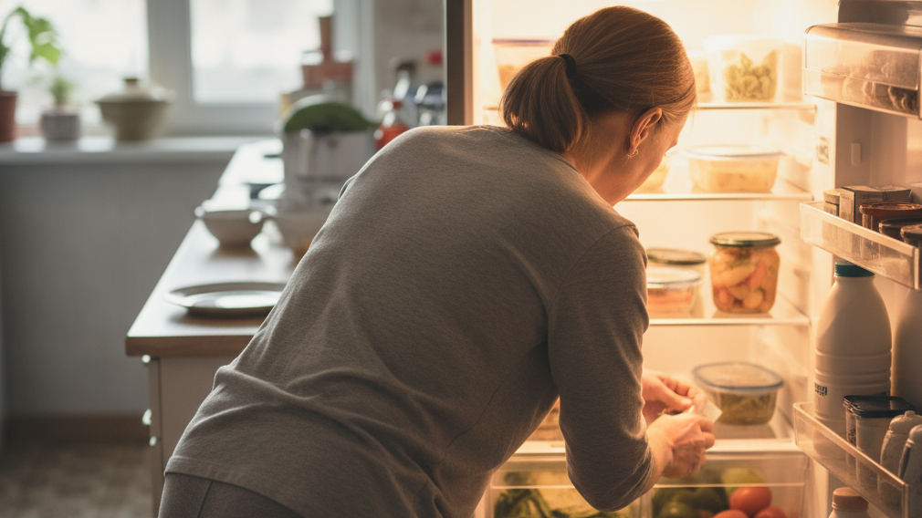 перекус, переедание, завтрак, диета, обед, холодильник,