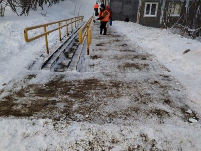 В Мурманске ограничили доступ к помещению на проспекте Ленина, 26