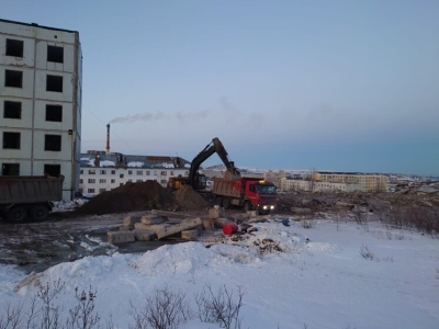 В Полярном снесли шесть аварийных домов по программе реновации ЗАТО