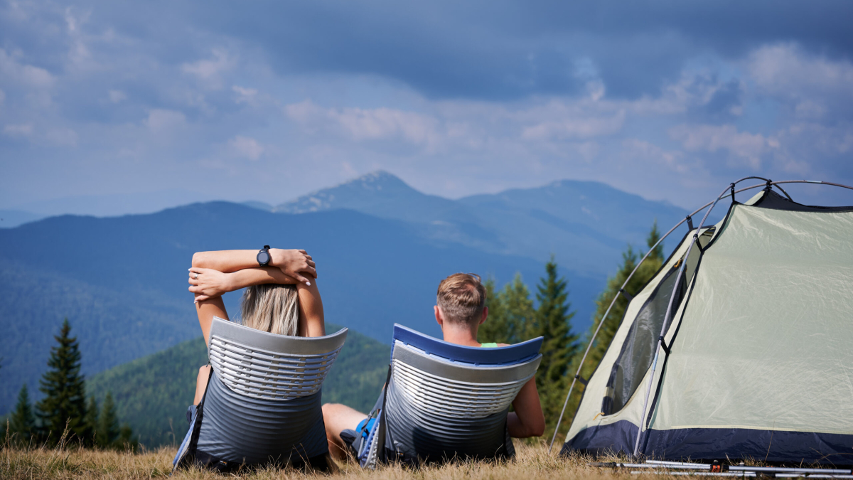 кемпинг, отдых, палатки, горы