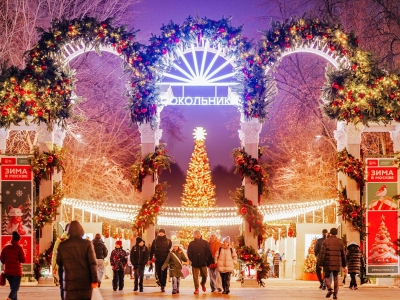Праздничные мероприятия пройдут на свежем воздухе в Москве 31 декабря и 1 января