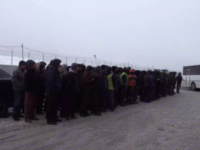 На крупном оптовом рынке под Петербургом задержали нелегальных мигрантов