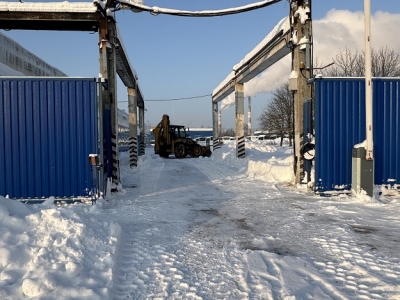 В Обнинске автобусы вернулись на исторический въезд на территорию транспортного предприятия