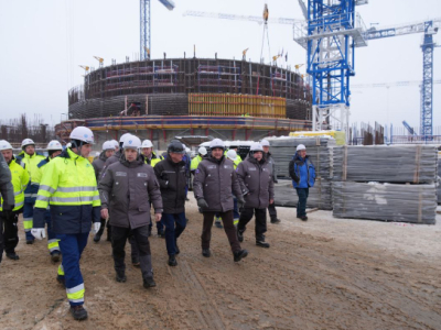 Глава «Росэнергоатома» проинспектировал площадку ЛАЭС-2
