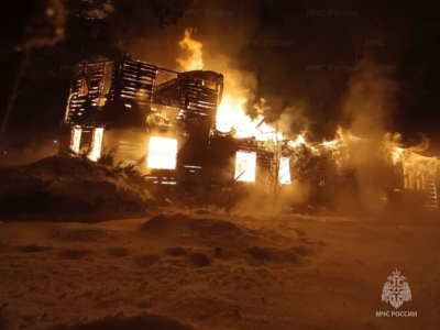 В Калужской области за одну ночь сгорели два дома