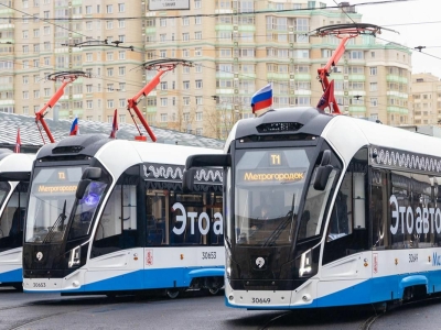 В Москве до конца 2026 года запустят 15 беспилотных трамваев