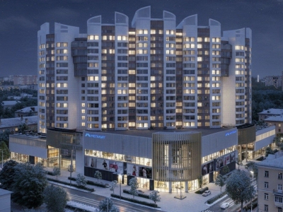 Торговый центр в Королеве разместят на нижних этажах жилого дома