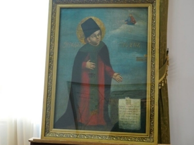 В Астрахани впервые показали редкую подписную икону начала XIX века