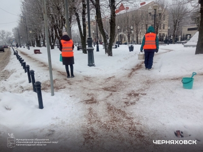 Вобликов заявил, что в Черняховске последствия непогоды устраняют круглосуточно