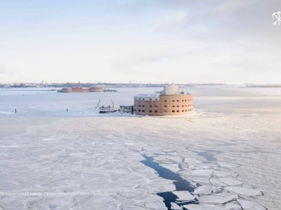 В Кронштадте продолжается реставрация форта «Император Александр I»