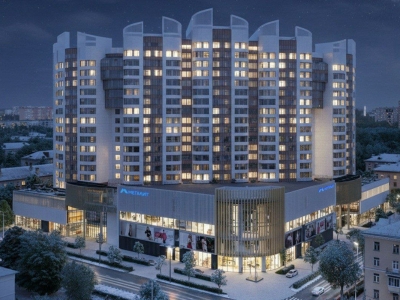 Торговый центр в Королеве разместят на нижних этажах жилого дома