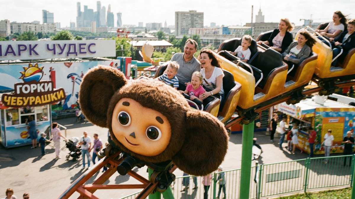 аттракцион Чебурашка Чебурляндия