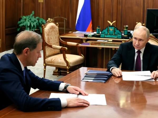 Путин и Мантуров обсудили рост ОПК и промышленности - Фото