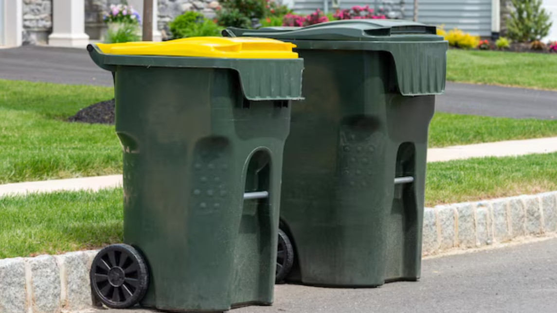 мусорный бак контейнер