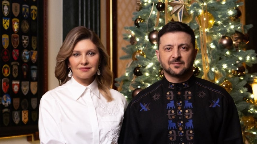 Владимир Зеленский и Елена Зеленская