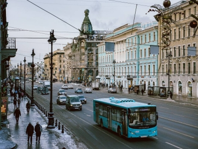 Транспорт Петербурга перевез более 6,6 миллионов пассажиров в морозные выходные