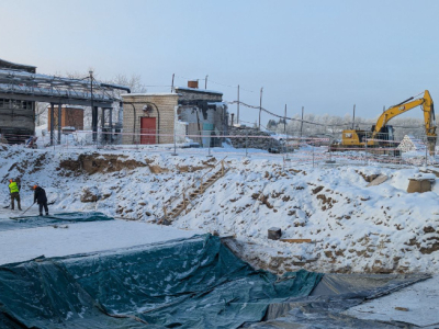 В Волхове строят водоочистные сооружения