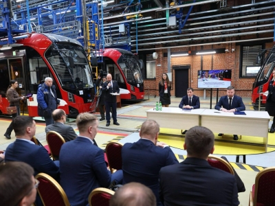 В Петербурге построят четыре новые трамвайные линии на юге города