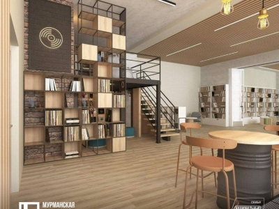 Центральная городская библиотека на Кольском проспекте в Мурманске станет модельной