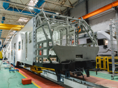 В Подмосковье собирают первый в России водородный поезд